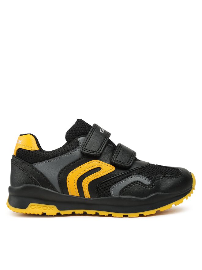 Sneaker Uomo Geox J Pavel A - In Materiale Sintetico, Suola In Gomma, Stile Ankle