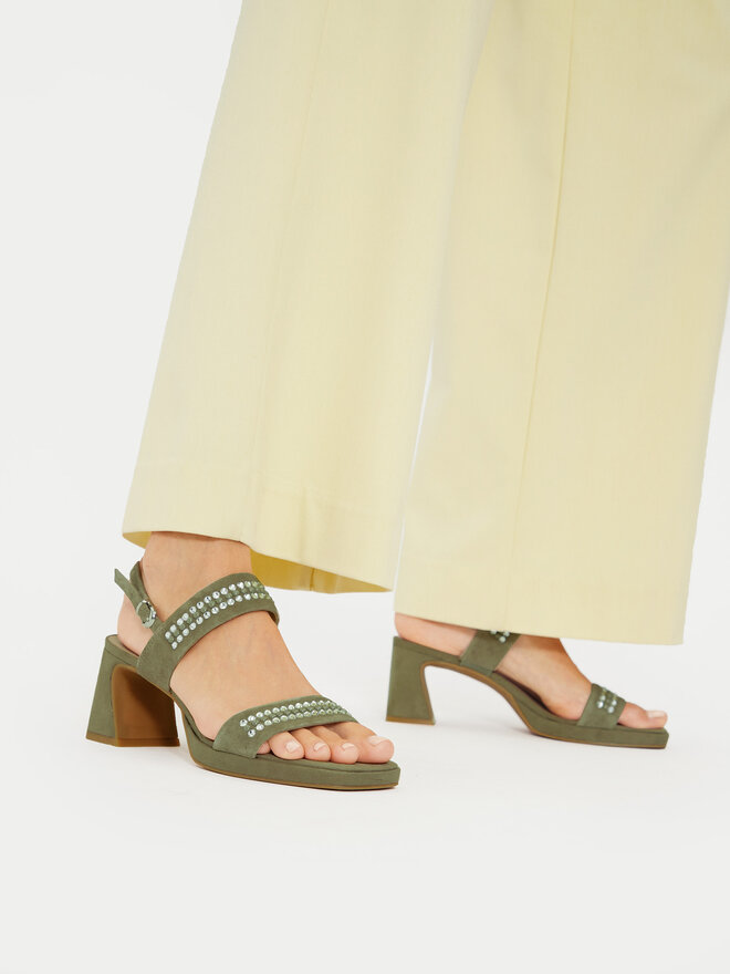 Caprice Sandali Caprice 9-28315-42 Khaki