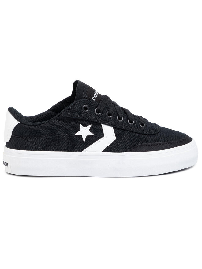 Converse Sneakers aus Stoff Converse Courtlandt Ox 161603C Schwarz