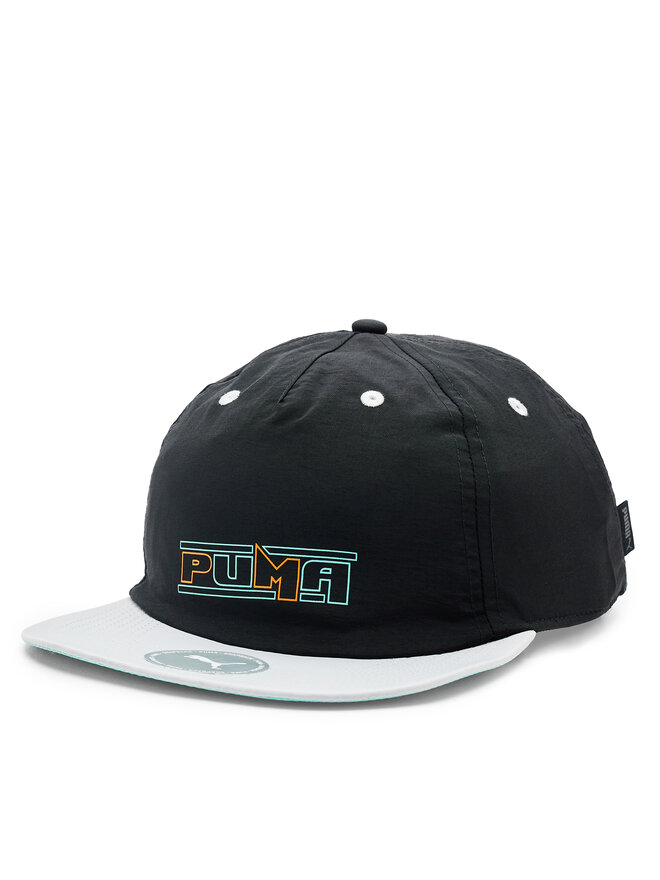 Puma Czapka z daszkiem Puma SWxP Relaxed Flatbrim Cap 024383 Czarny