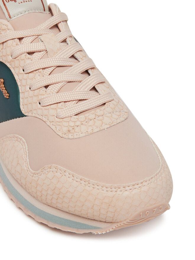 Pepe Jeans Snīkeri Pepe Jeans London Mix PLS40044 Rozā