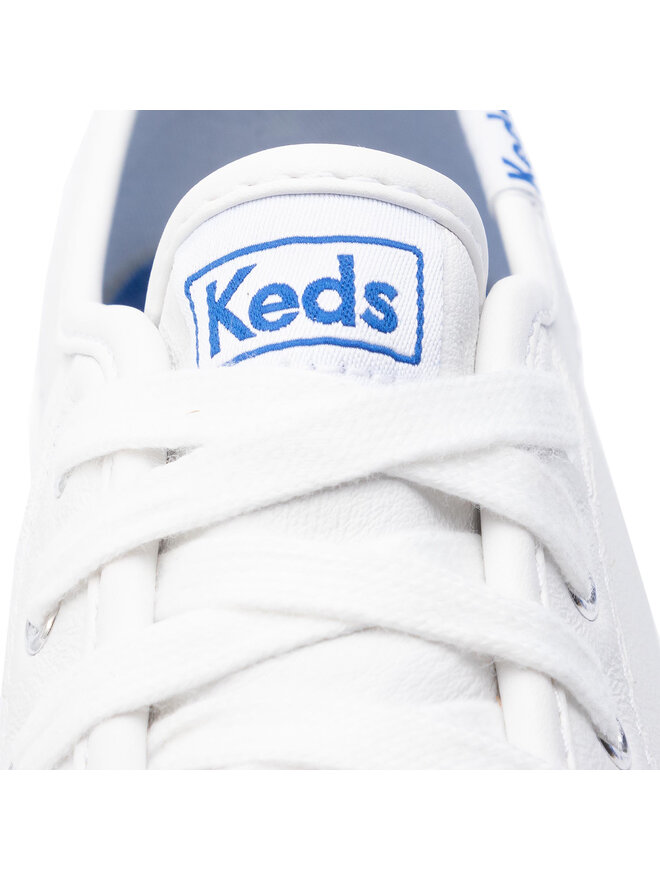 Keds Sneakers aus Stoff Keds Triple Kick Lthr KWH57310 Weiß