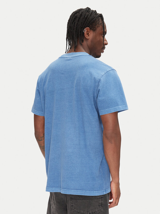G-Star Raw G-Star Raw Marškinėliai Overdyed D27760-C756 Mėlyna Regular Fit