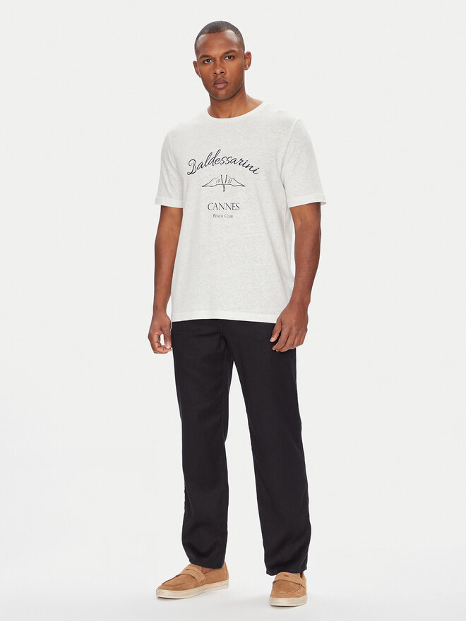 Baldessarini Baldessarini T-Shirt B4 20084.5283 Weiß Regular Fit