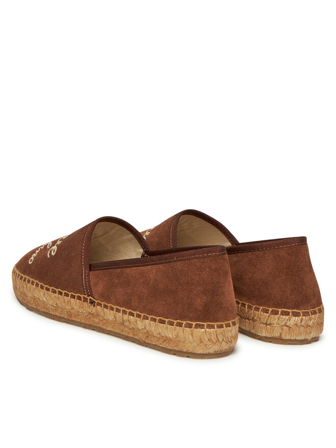 LOVE MOSCHINO Espadrile LOVE MOSCHINO JA10272G0MIG0300 Rjava
