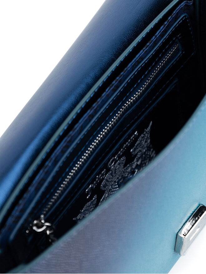 Juicy Couture Geantă Juicy Couture BIJXT3094W4S Turcoaz