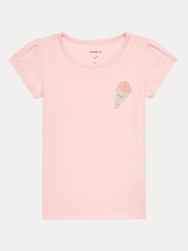 NAME IT NAME IT T-Shirt Fedora 13228633 Rosa Regular Fit