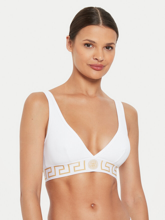 Versace Versace Bralette AUD01047 1A10011 Blanco