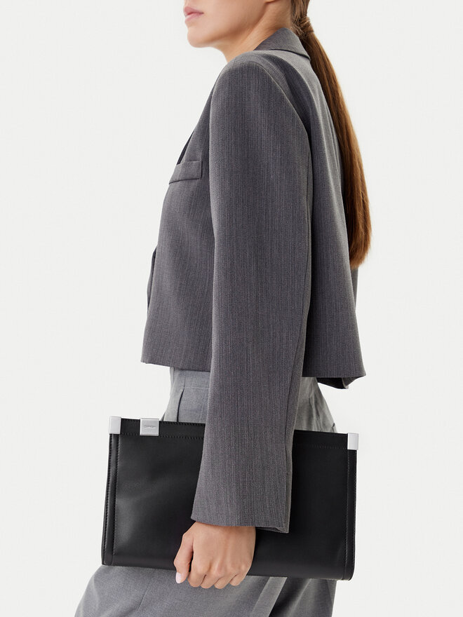 Calvin Klein Táska Calvin Klein Ck Narrate Oversized Clutch K60K612989 Fekete