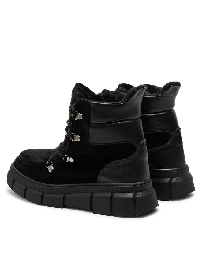 Piazza Schnürstiefeletten Piazza 990503 Schwarz