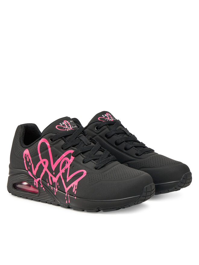 Skechers Αθλητικά Skechers 177980/BKPK Μαύρο
