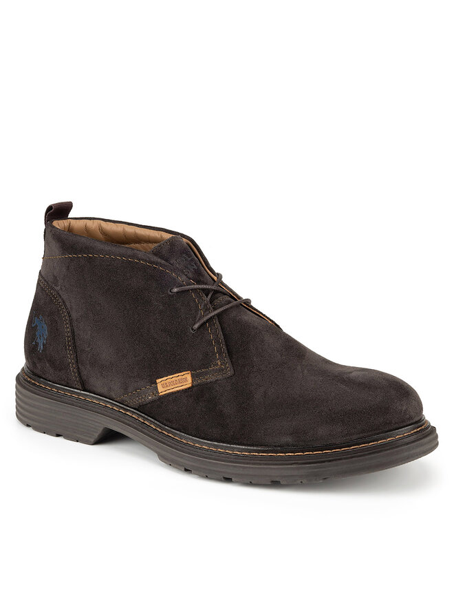 U.S. Polo Assn. Μποτίνια U.S. Polo Assn. LORENZ002M/DS1 Καφέ