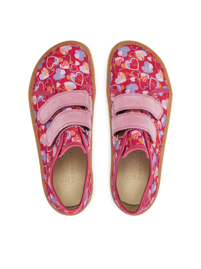 Froddo Hausschuhe Froddo Barefoot Canvas G1700390-2 S Rosa