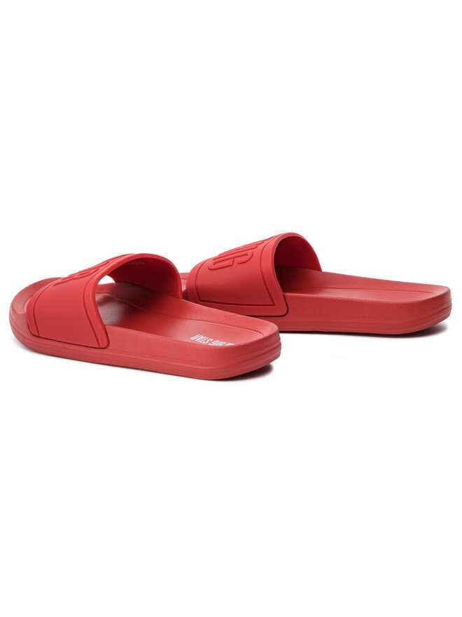 Big Star Shoes Klapki Big Star Shoes DD274A270 Czerwony
