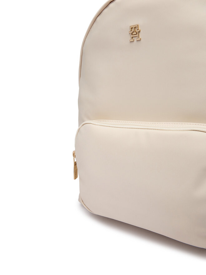 Tommy Hilfiger Rucksack Tommy Hilfiger Popette Dome Backpack AW0AW17939 Creme