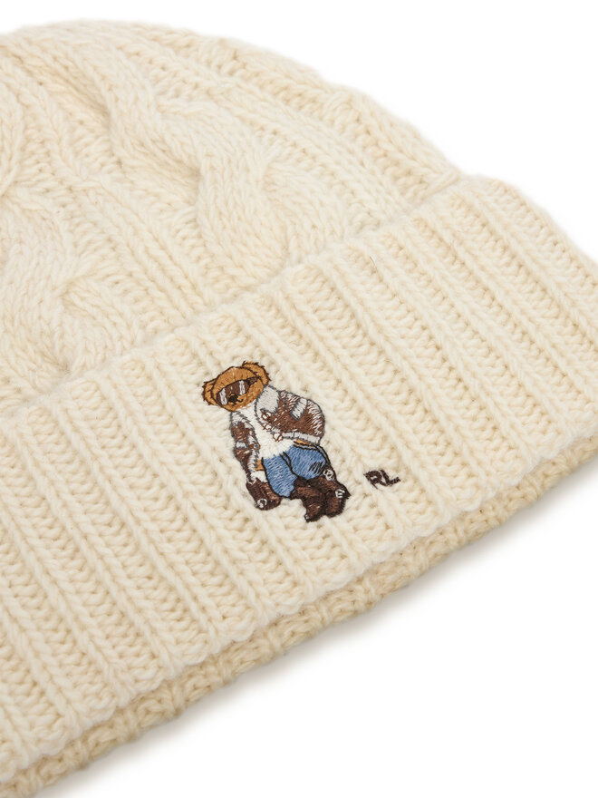 Polo Ralph Lauren Mütze Polo Ralph Lauren 455P23848001 Creme