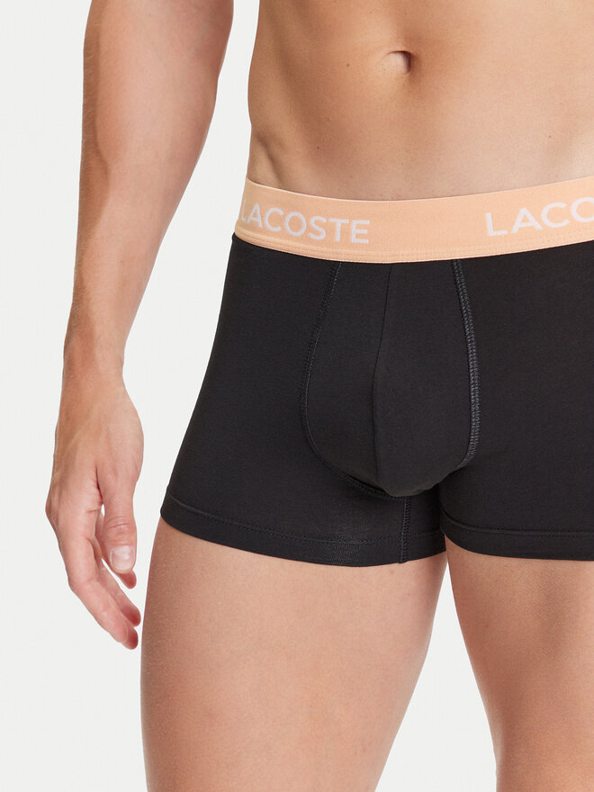 Lacoste Lacoste Σετ μποξεράκια 5 τμχ. 5H1292 Μαύρο