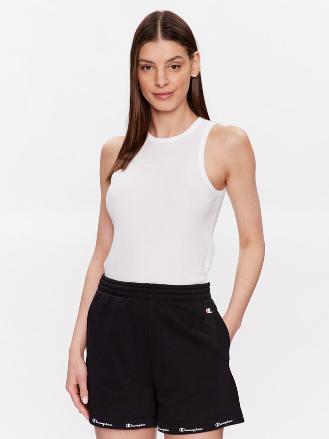 Champion Champion Τοπ 116251 Λευκό Regular Fit