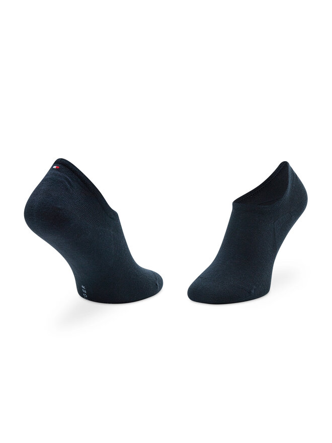 Tommy Hilfiger 2 pares de calcetines cortos para hombre Tommy Hilfiger 382024001 Azul marino