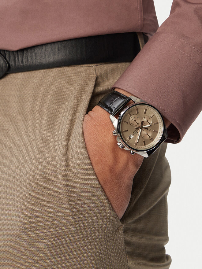 Casio Uhr Casio Edifice EFV-610EL-5AUEF Silberfarben