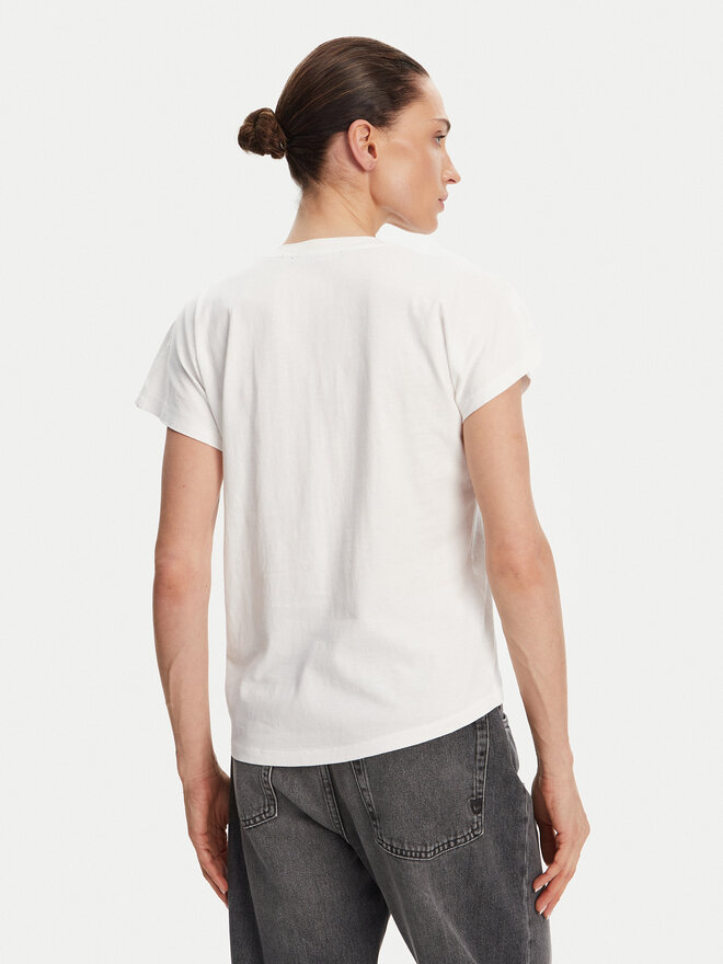Lola Casademunt by Maite Lola Casademunt by Maite Marškinėliai MS2515018 Balta Relaxed Fit