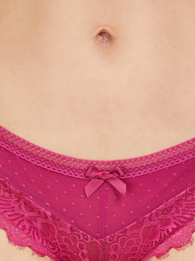 Hunkemöller Hunkemöller Brazilian Damenslip Bessie Brazilian R 202656 Rosa