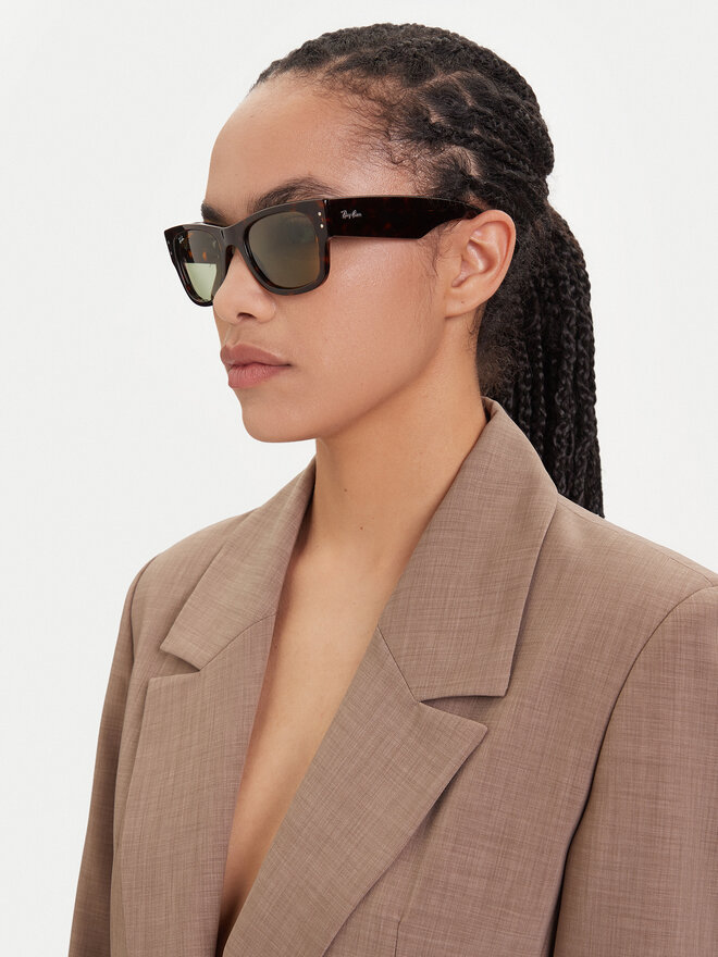 Ray-Ban Sluneční brýle Ray-Ban 0RB0840S 902/4E Hnědá