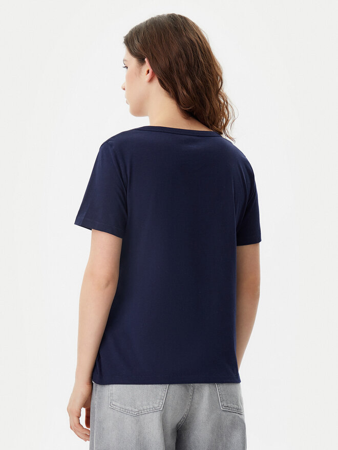 Gap Gap Marškinėliai 740140-06 Tamsiai mėlyna Regular Fit
