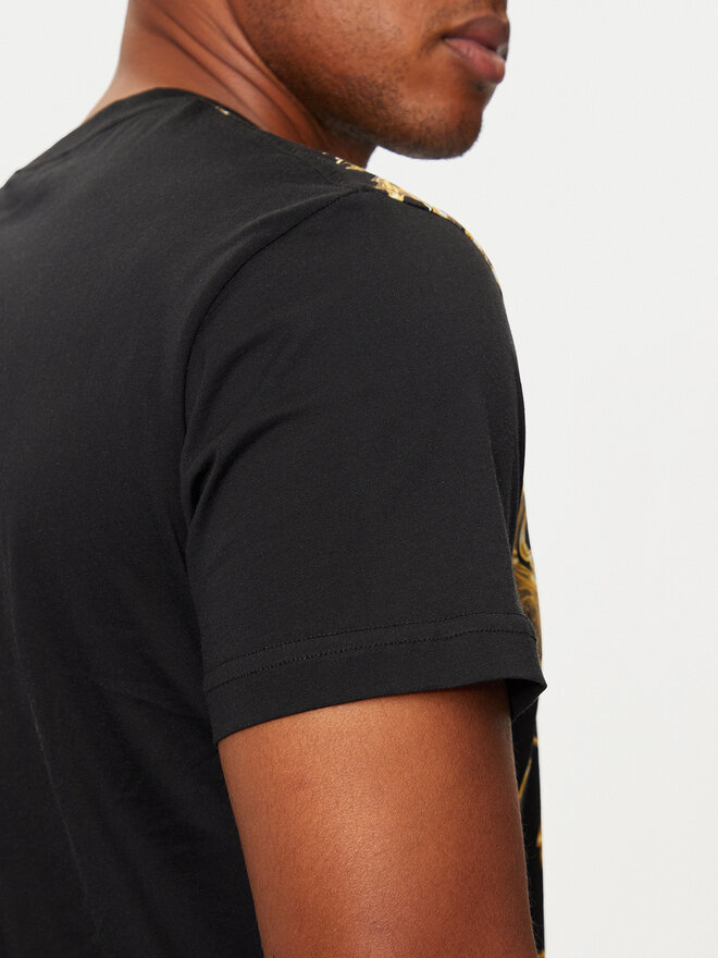 Versace Jeans Couture Versace Jeans Couture T-Shirt 77GAH6SC Schwarz Regular Fit