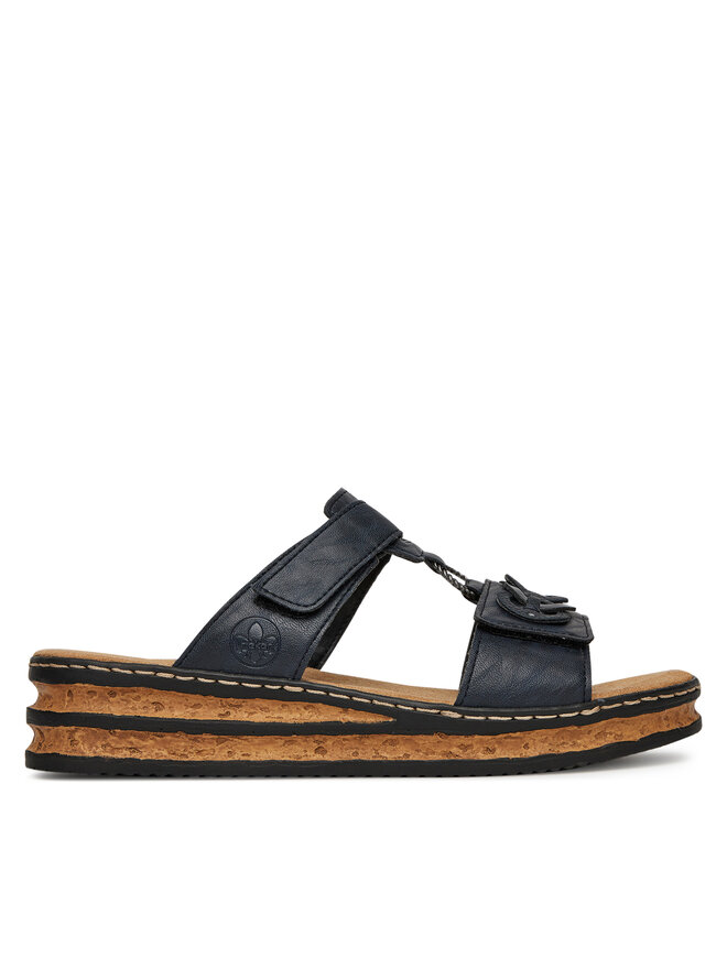 Rieker Pantoletten Rieker 62936-14 Dunkelblau