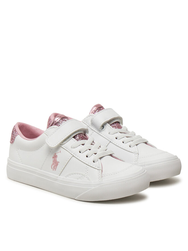 Polo Ralph Lauren Sneakersy Polo Ralph Lauren RL01214110 Biela