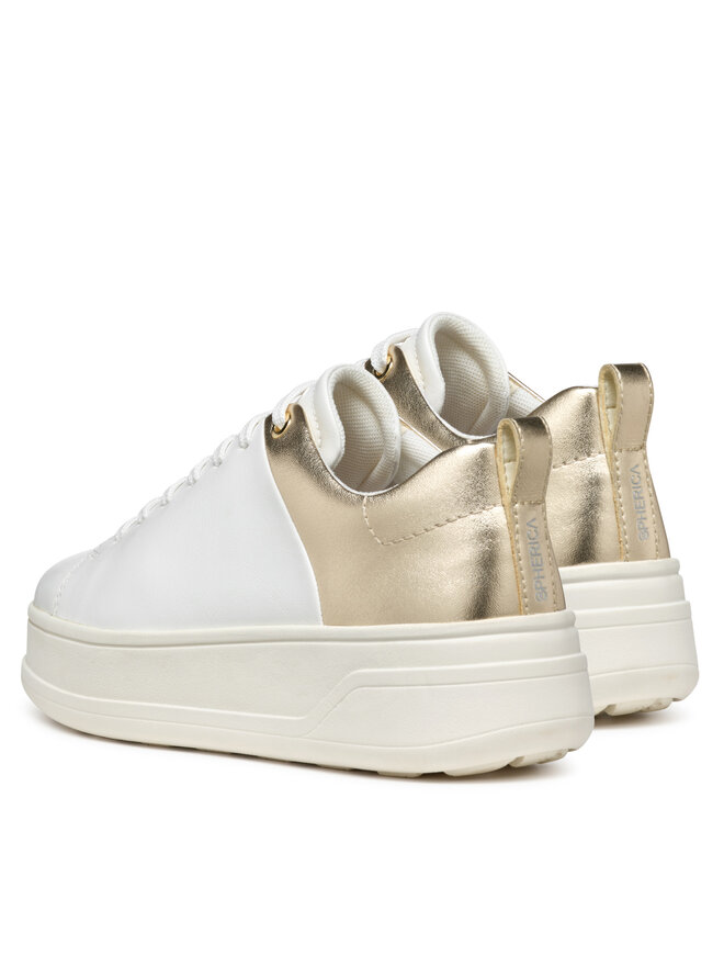 Geox Sneakers Geox D Spherica Ecub-2 D46WVB 0BCBN C1327 Weiß