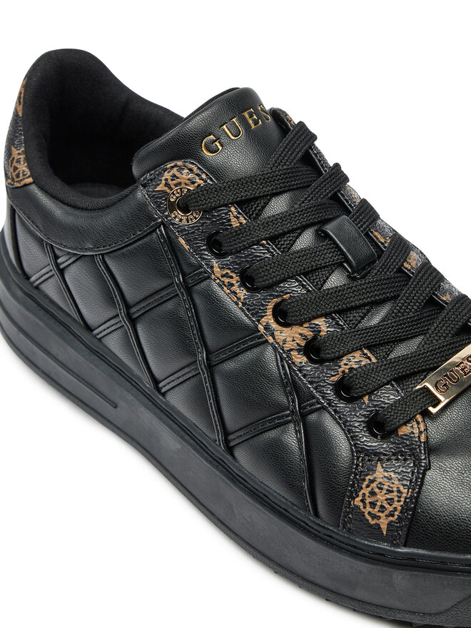 Guess Снікерcи Guess Dattice FLFDAT FAL12 Чорний
