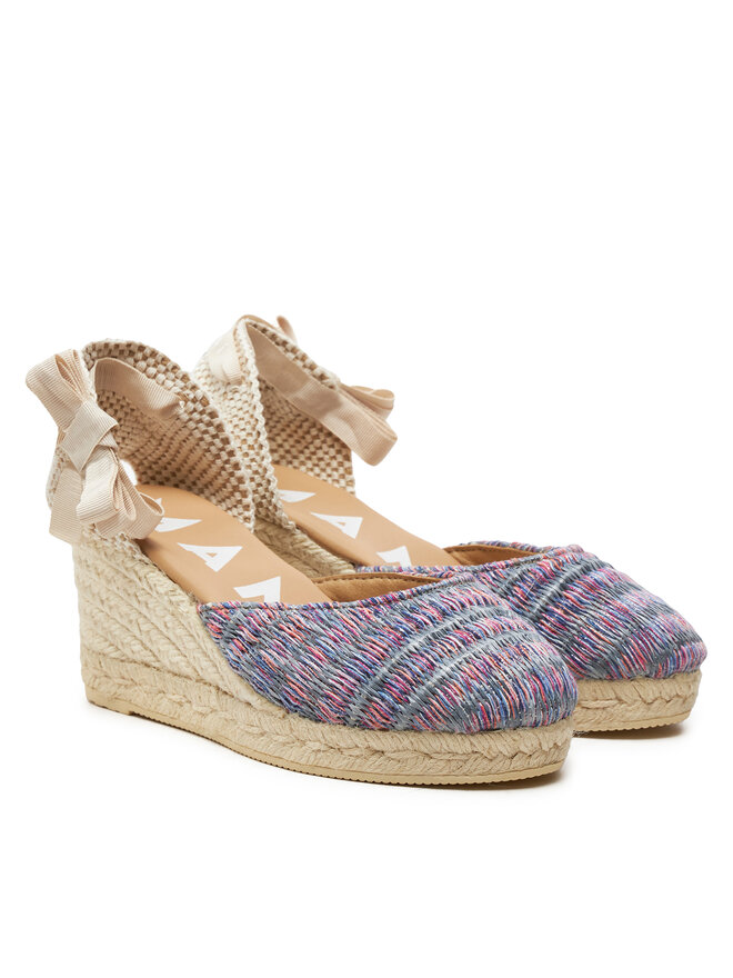 Manebi Espadrilles Manebi Acapulco Low Wedge Espadrilles G 0.6 WL Violets