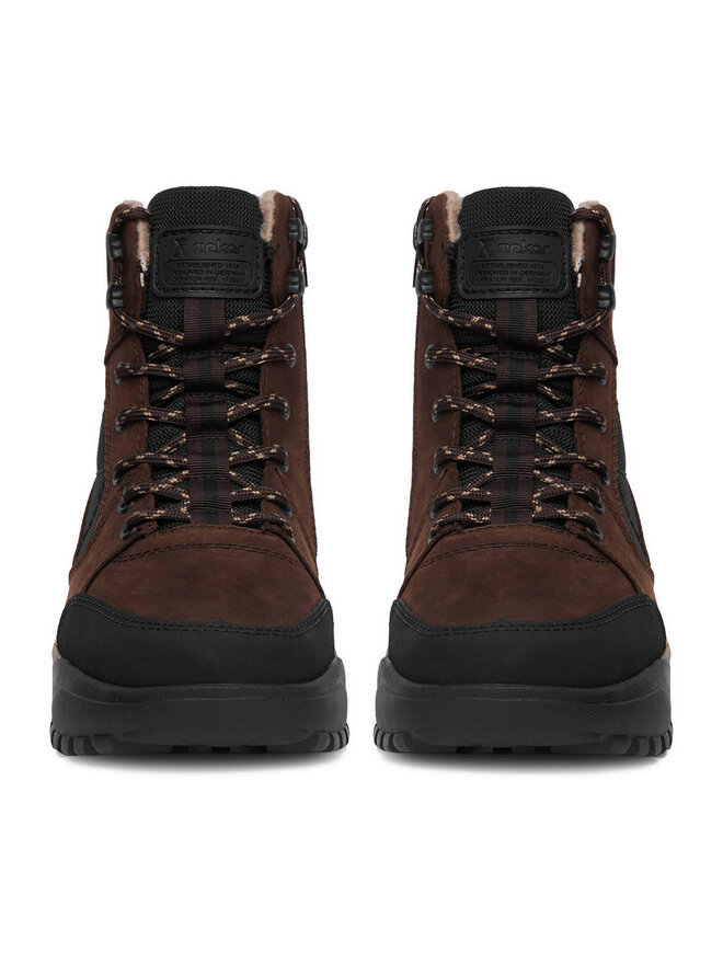 Rieker Schnürschuhe Rieker CEO-U1510-25 Dunkelbraun