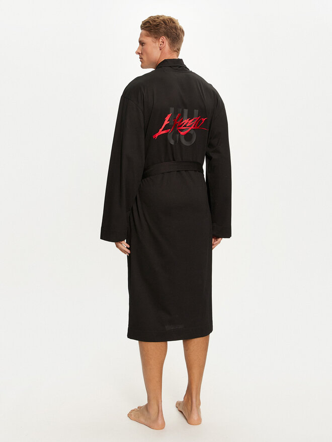 HUGO Hugo Bademantel 50525300 Schwarz
