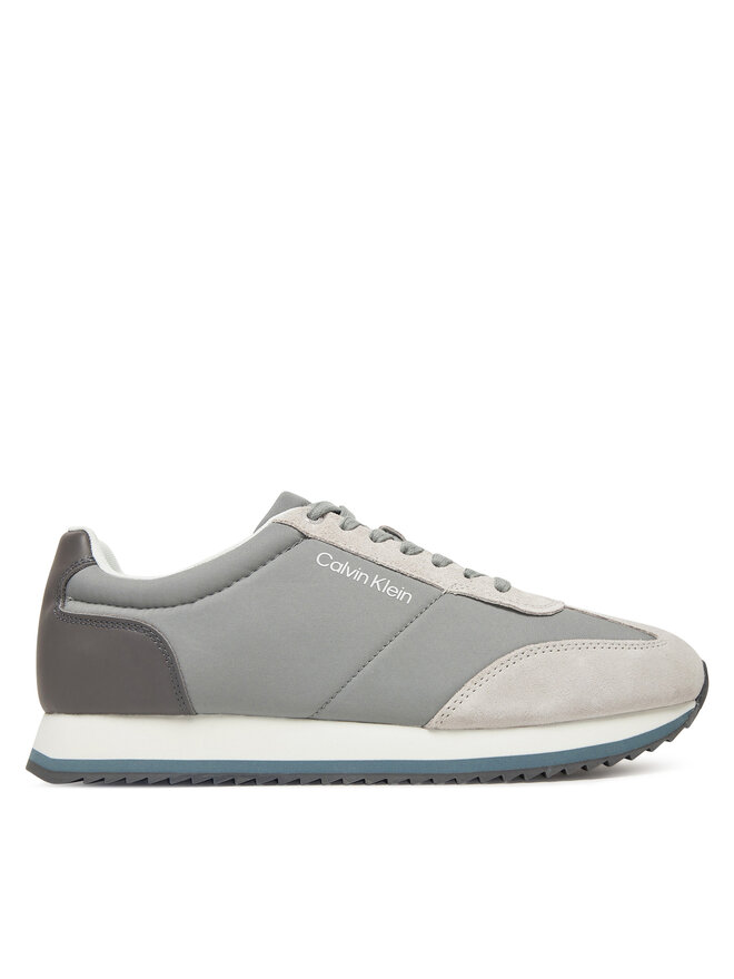 Calvin Klein Снікерcи Calvin Klein Low Top Lace Up Repreve Mix HM0HM01828 Сірий