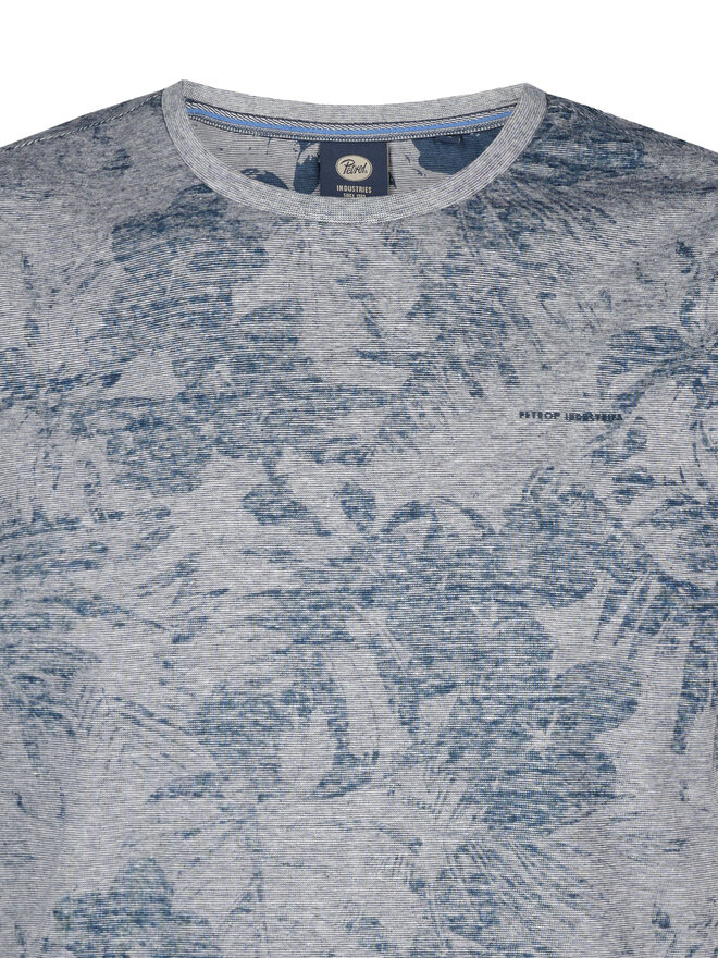 Petrol Industries Petrol Industries Camiseta M-1050-TSR650 Azul marino Regular Fit