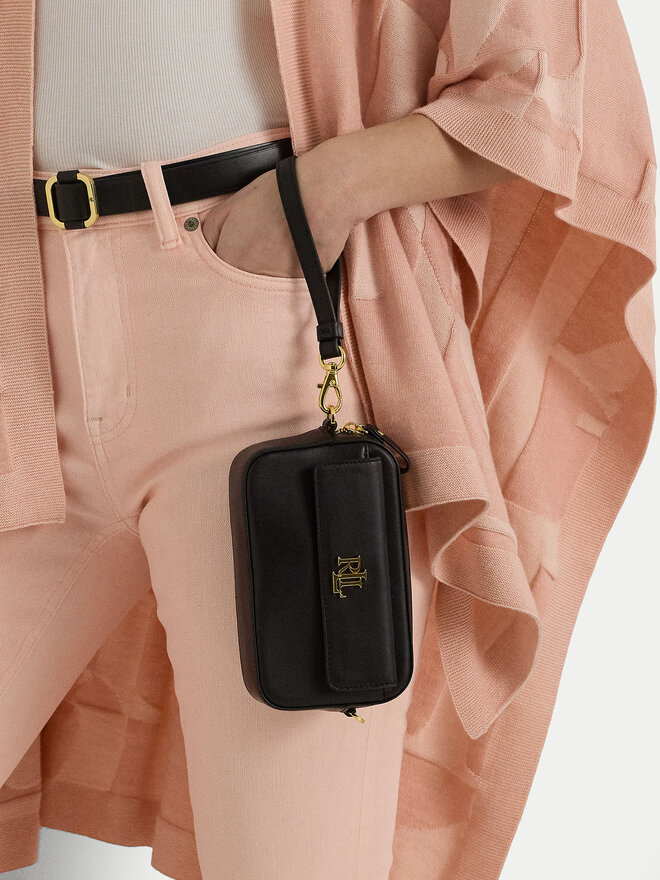 LAUREN RALPH LAUREN Torbica Lauren Ralph Lauren Marcy 432934353001 Crna