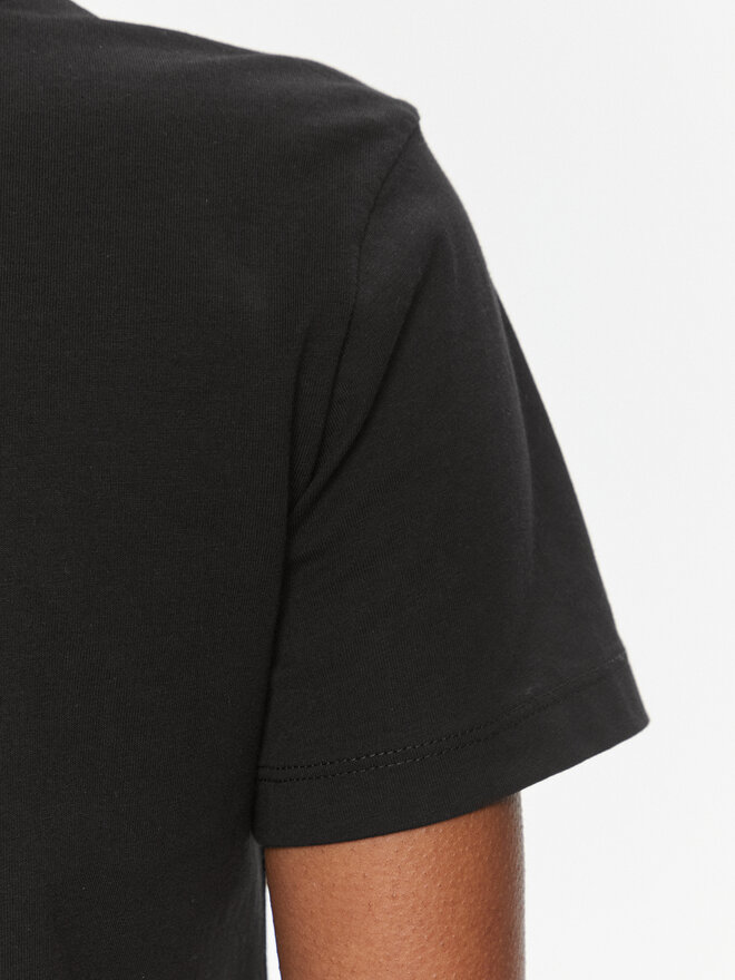 Calvin Klein Jeans Calvin Klein Jeans T-Shirt Monologo Baby Tee J20J223113 Μαύρο Slim Fit