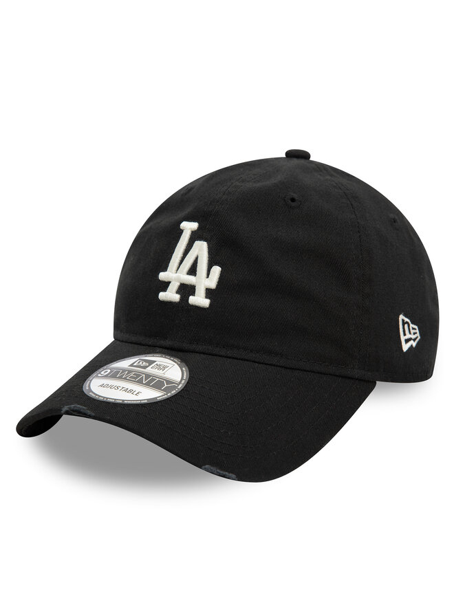 New Era Бейсболка New Era LA Dodgers Distressed 9TWENTY 60595229 Чорний