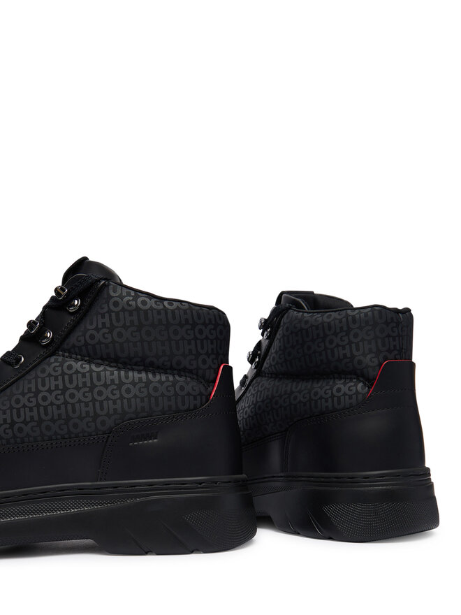 HUGO Schnürschuhe HUGO Urian 50552644 Schwarz