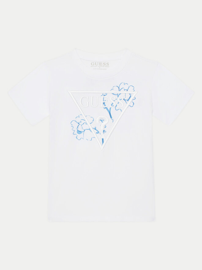 Guess Guess T-Shirt L5GI09K 8HM4 Weiß Regular Fit