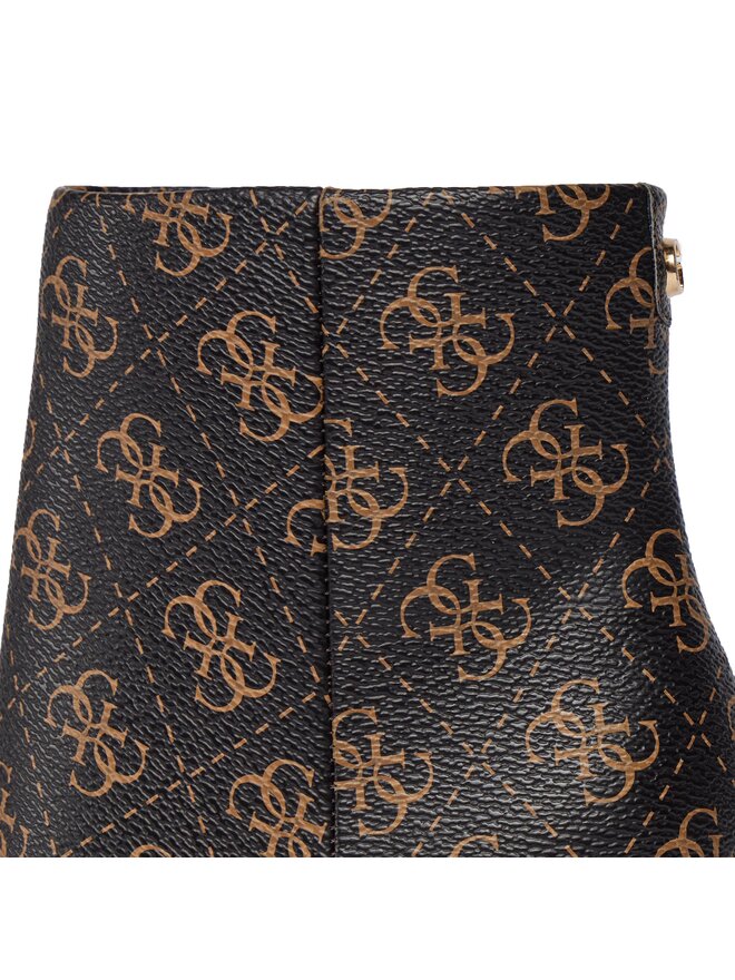 Guess Škornji Guess Richer6 FL8RI6 FAL10 Rjava