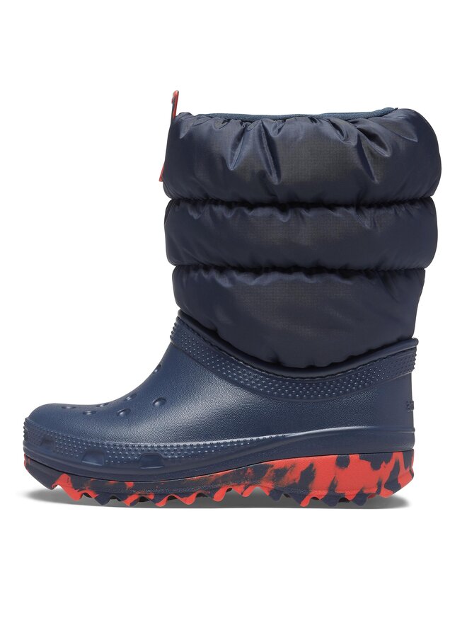 Crocs Schneeschuhe Crocs Crocs Classic Neo Puff Boot T 207683 Dunkelblau