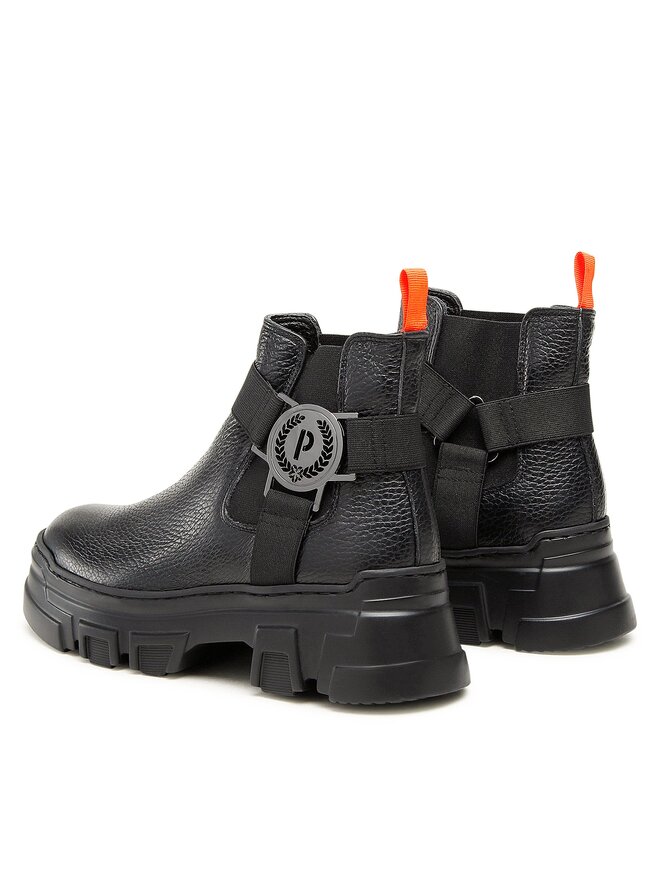 Pollini Μποτάκια με λάστιχο Pollini SA21066H1FTD0000 Μαύρο