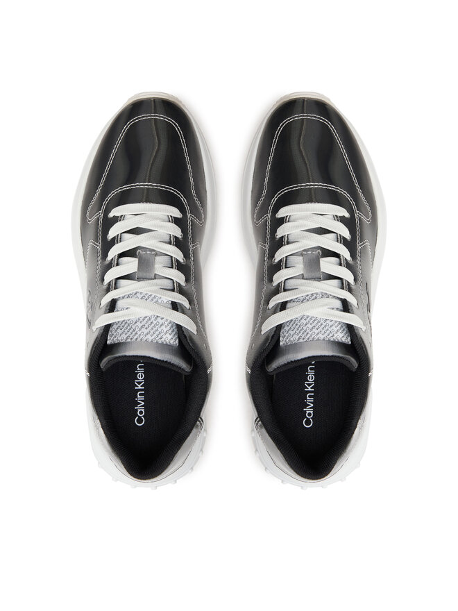 Calvin Klein Jeans Сникърси Calvin Klein Jeans Chunky Runner Low V Mg Dc YW0YW01424 Сив