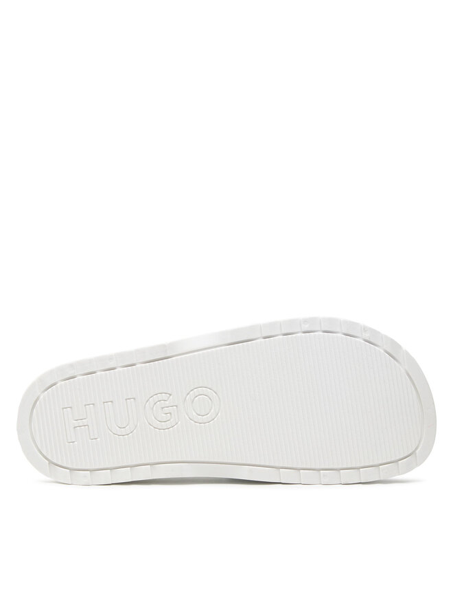 HUGO Şlapi Hugo Match 50471366 10224398 01 Alb