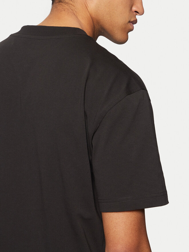 Calvin Klein Jeans Calvin Klein Jeans Camiseta Bristle Monologo J30J327107 Negro Regular Fit