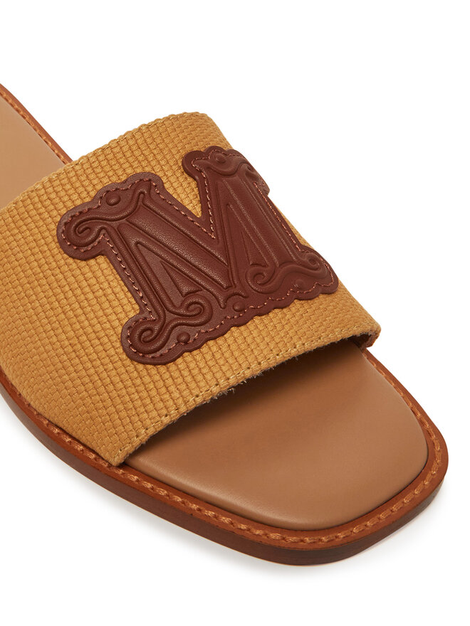 Max Mara Beachwear Papucs Max Mara Beachwear 2516521019600 Barna